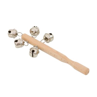Holzstab mit 5 Schellen