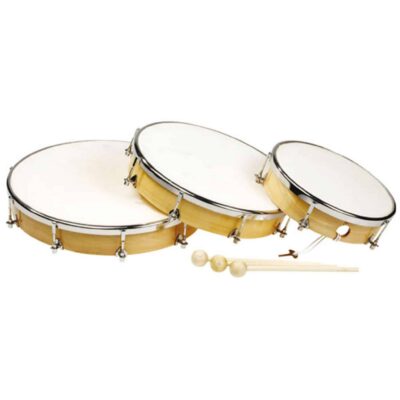 Rahmentrommeln, 3 Größen