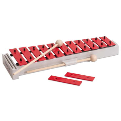 Sopran-Glockenspiel, rot