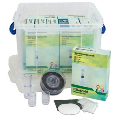 Wasserfilter-Set in Transportbox