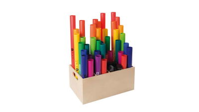 Boomwhackers® Gruppensatz mit Röhren, 39 Stück