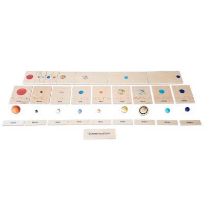 Holzpuzzle Unser Sonnensystem