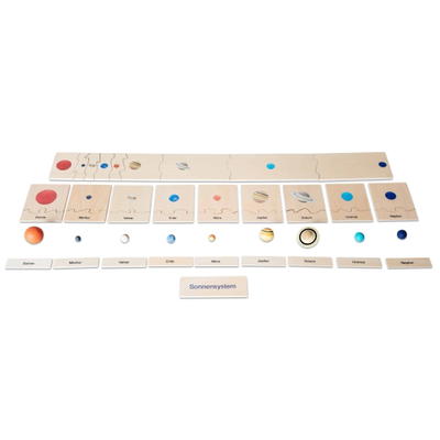 Holzpuzzle Unser Sonnensystem
