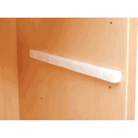Führungsschienen für Holzbehälter