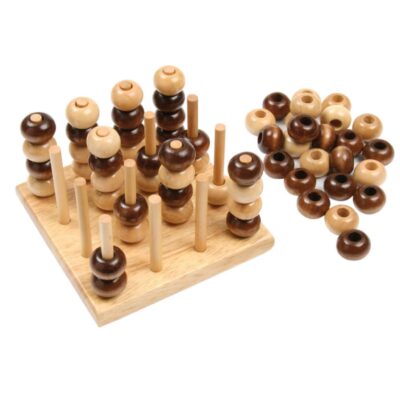 Vier in einer Reihe 3-D!