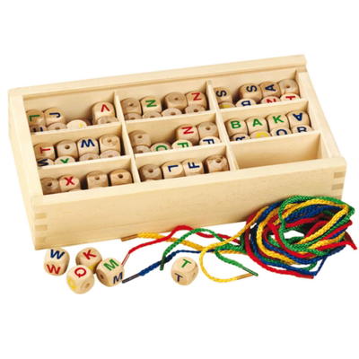 Fädelbuchstaben