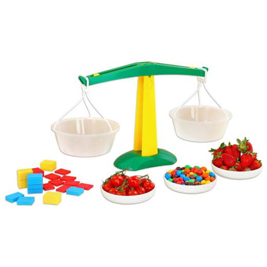 57238_a Kinder-Balkenwaage aus Kunststoff - 57238 a