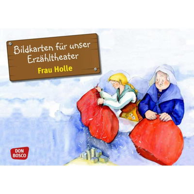 Frau Holle. Kamishibai-Bildkartenset
