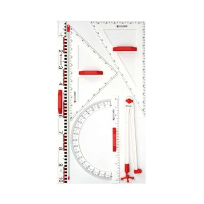 GEOLINER Geräteplatte, magnetisch, 7-tlg.