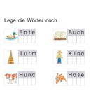 Wörter legen und lesen - 82097 3