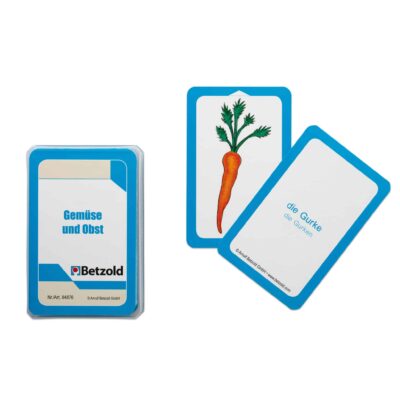 Gemüse und Obst - Karten für den Magischen Zylinder