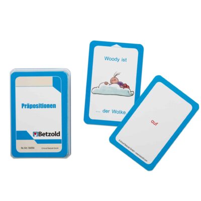 Präpositionen - Karten für den Magischen Zylinder