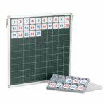 Hunderter-Tafel mit Zahlenplättchen - 85160 a