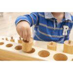 Montessori 4 Blöcke mit Einsatz-Zylindern - 85669 w