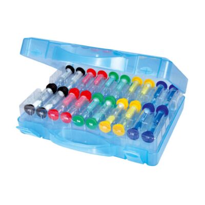 Gruppensatz Sanduhren, 20 Stück im Koffer