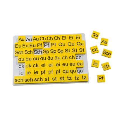 Buchstaben-Ergänzungssatz zur Lese-Magnetbox