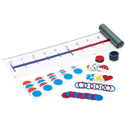 Magnet-Zahlenstrahl 0-20