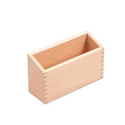 Holzbox für 10 Fühl- und Tastplatten