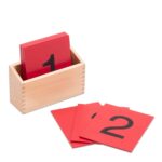 Fühl- und Tastplatten „Ziffern“ in Holzbox - 89405 h