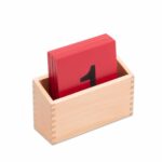 Fühl- und Tastplatten „Ziffern“ in Holzbox - 89405 i