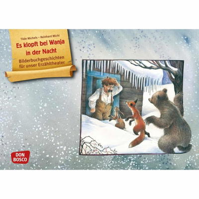 Es klopft bei Wanja in der Nacht. Kamishibai-Bildkartenset