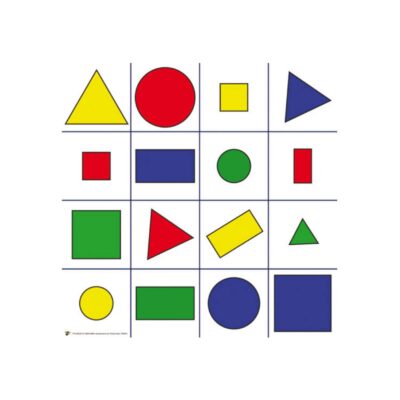 Bee-Bot Bodenmatte mit geometrischen Formen