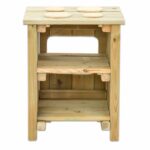 Backofen/Herd Outdoor-Spielküche - Betzold Backofen Herd Outdoor Spielkueche 97374 h ZN