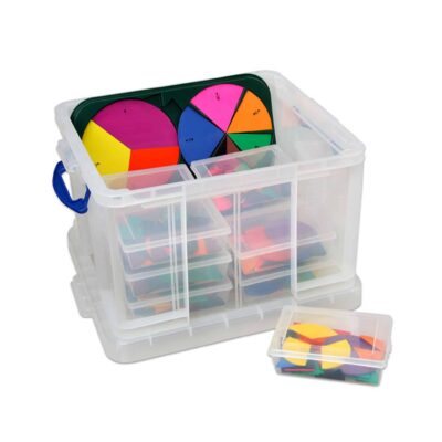 Bruchrechen-Set in Aufbewahrungsbox