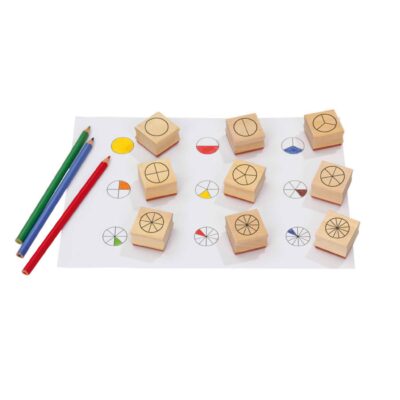 Bruchrechen-Stempel „Kreis“