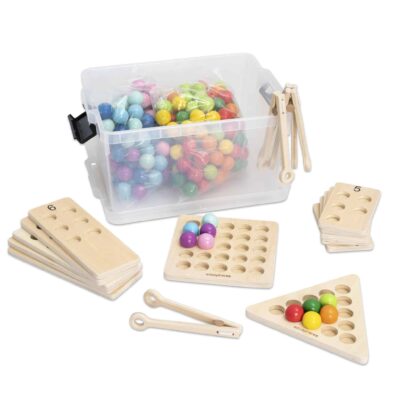 Buntes Zähl- und Motorik-Set
