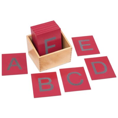 Fühl- und Tastplatten „Groß- und Kleinbuchstaben“