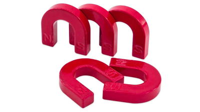 Hufeisen-Magnete, 5 Stück