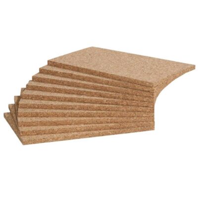 Korkplatte für Nagelspiele, 10 Stück