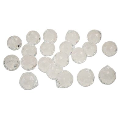 Kristallglas-Kugeln, 20 Stück
