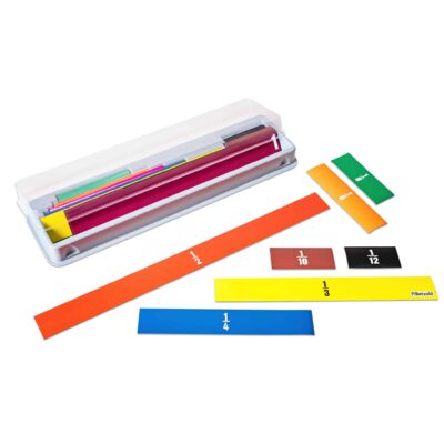 Linearer Bruchrechensatz in Aufbewahrungsbox