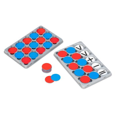 Magnetische Wendeplättchen mit oder ohne Rechenzeichen