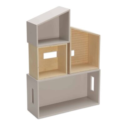 Modulares Puppenhaus, 4-tlg.