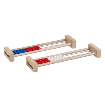 Rechenrahmen mit 20 Perlen
