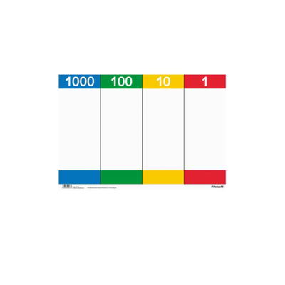Rechentafel für Zehnersystemsatz