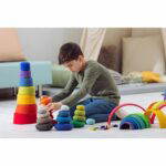 Regenbogen-Filzkiesel, 20-tlg. - Betzold Regenbogen Filzkiesel 20 tlg E 763358 i ZN