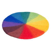 Regenbogen-Filzmatte – Bild 5