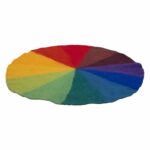 Regenbogen-Filzmatte - Betzold Regenbogen Filzmatte 764376 h ZN