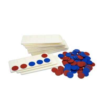 Satz mit 20 Zehnerplatten inkl. 200 Wendeplättchen