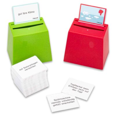 Schütze das Klima – Quizzerkarten