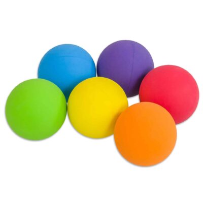 Gummibälle, 6er-Set