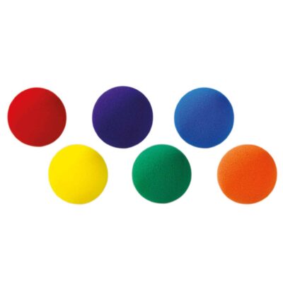 Mini-Softbälle, 9 cm Ø, 6er-Set