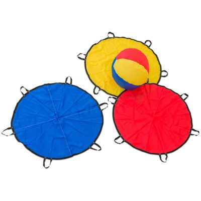 Schwungtuch-Ballspiel