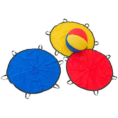 Schwungtuch-Ballspiel
