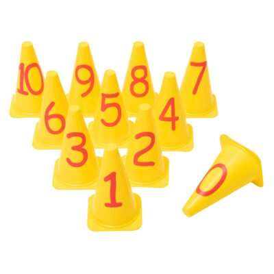 Zahlenkegel von 0 bis 10