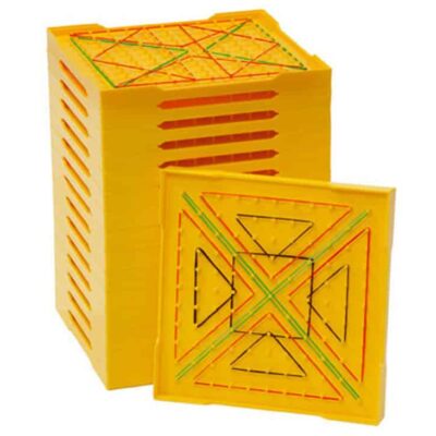 Stapelbares Geometriebrett